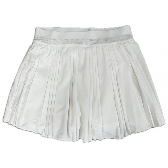 SAIA SHORTS NIKE ADVANTAGE PLISSADA - BRANCA SAIA SHORTS NIKE ADVANTAGE PLISSADA - BRANCA